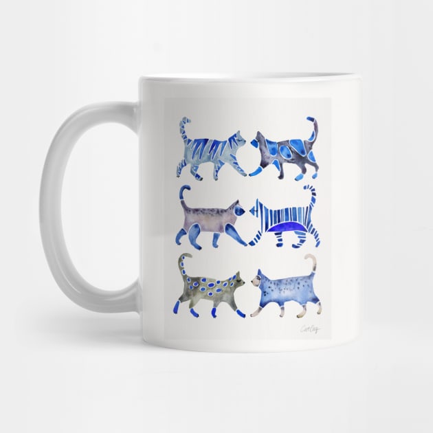 Blue Cat Collection by CatCoq